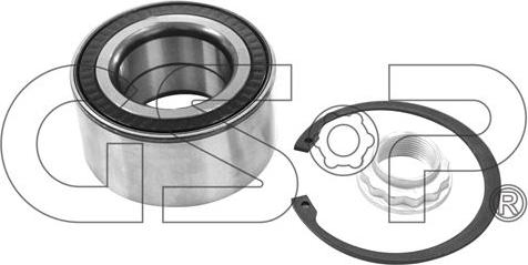 MDR GSP-GK3574 - Комплект подшипника, ступицы колеса abcparts.ee