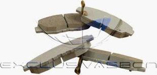 MDR MFP-2493 - Тормозные колодки, дисковые, комплект abcparts.ee