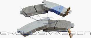 MDR MFP-2809 - Тормозные колодки, дисковые, комплект abcparts.ee
