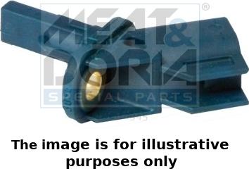 Meat & Doria 90115E - ABS датчик, частота вращения колеса abcparts.ee