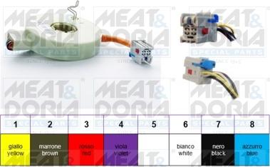 Meat & Doria 93056 - Датчик угла поворота руля abcparts.ee