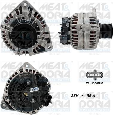 Meat & Doria 5610165G - Генератор abcparts.ee