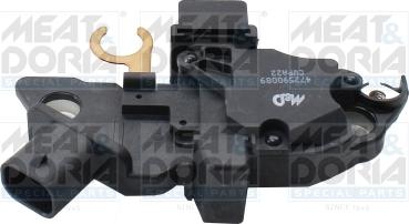 Meat & Doria 52122 - Регулятор напряжения, генератор abcparts.ee