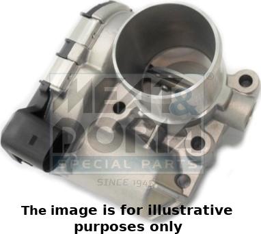 Meat & Doria 89195R - Корпус дроссельной заслонки abcparts.ee