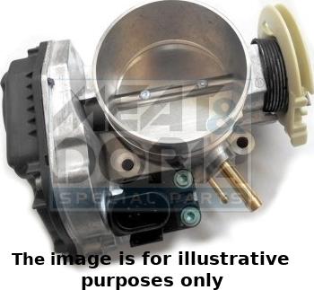 Meat & Doria 89283E - Корпус дроссельной заслонки abcparts.ee