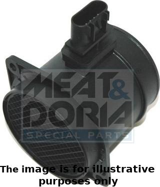 Meat & Doria 86343E - Датчик потока, массы воздуха abcparts.ee
