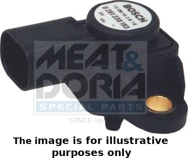 Meat & Doria 82310E - Датчик, давление наддува abcparts.ee