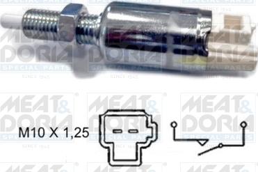 Meat & Doria 35104 - Выключатель, привод сцепления (Tempomat) abcparts.ee