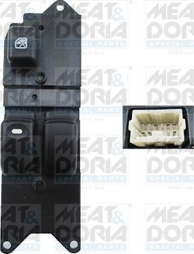 Meat & Doria 26539 - Выключатель, стеклоподъемник abcparts.ee