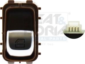 Meat & Doria 26697 - Выключатель, стеклоподъемник abcparts.ee