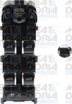 Meat & Doria 26660 - Выключатель, стеклоподъемник abcparts.ee