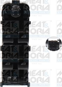 Meat & Doria 26661 - Выключатель, стеклоподъемник abcparts.ee