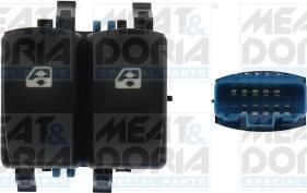 Meat & Doria 26608 - Выключатель, стеклоподъемник abcparts.ee