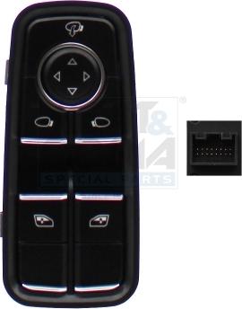 Meat & Doria 26685 - Выключатель, стеклоподъемник abcparts.ee