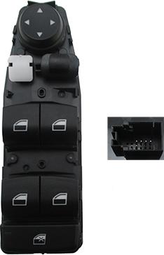 Meat & Doria 26018 - Выключатель, стеклоподъемник abcparts.ee