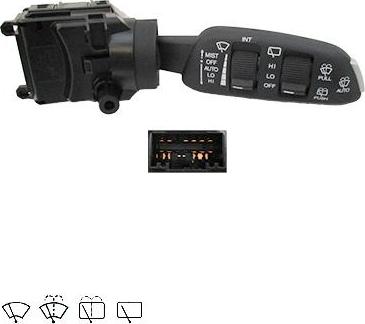 Meat & Doria 23454 - Выключатель на рулевой колонке abcparts.ee