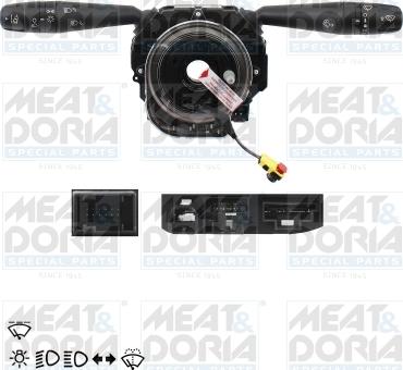 Meat & Doria 231694 - Выключатель на рулевой колонке abcparts.ee