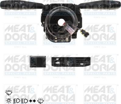 Meat & Doria 231691 - Выключатель на рулевой колонке abcparts.ee