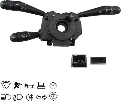 Meat & Doria 231145 - Выключатель на рулевой колонке abcparts.ee