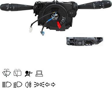 Meat & Doria 231221 - Выключатель на рулевой колонке abcparts.ee