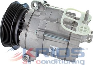 Meat & Doria K14125 - Компрессор кондиционера abcparts.ee