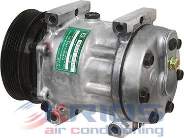 Meat & Doria KSB138S - Компрессор кондиционера abcparts.ee