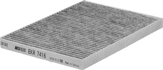Mecafilter EKR7416 - Фильтр воздуха в салоне abcparts.ee