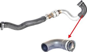 MEHA AUTOMOTIVE MH52087 - Трубка, нагнетание воздуха abcparts.ee