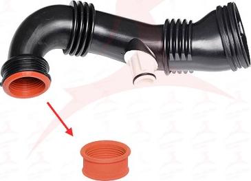 MEHA AUTOMOTIVE MH13302 - Трубка, нагнетание воздуха abcparts.ee