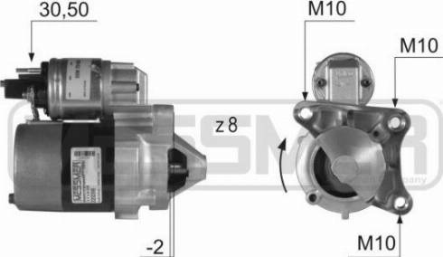 Messmer 220399A - Стартер abcparts.ee