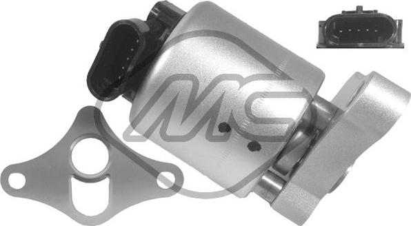 Metalcaucho 93001 - Клапан возврата ОГ abcparts.ee