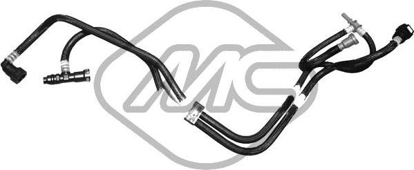 Metalcaucho 92010 - Топливопровод abcparts.ee