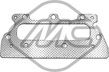 Metalcaucho 43398 - Прокладка, выпускной коллектор abcparts.ee