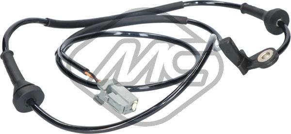 Metalcaucho 50614 - ABS датчик, частота вращения колеса abcparts.ee