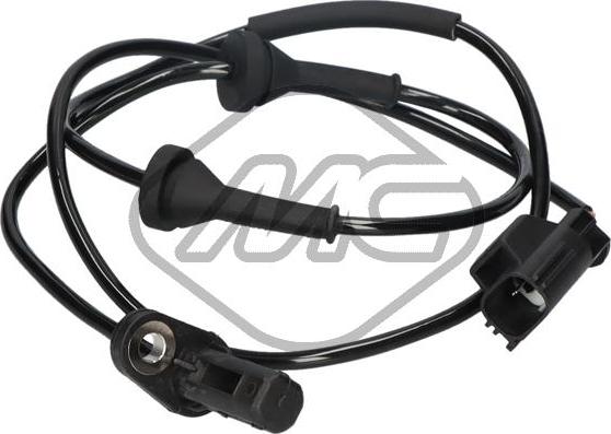 Metalcaucho 50612 - ABS датчик, частота вращения колеса abcparts.ee