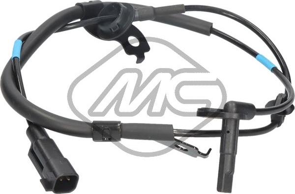 Metalcaucho 50266 - ABS датчик, частота вращения колеса abcparts.ee