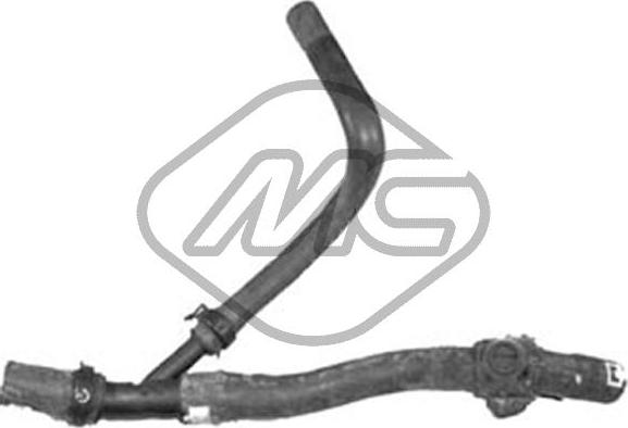 Metalcaucho 09171 - Шланг, теплообменник - отопление abcparts.ee