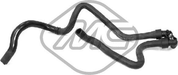 Metalcaucho 08649 - Шланг, теплообменник - отопление abcparts.ee