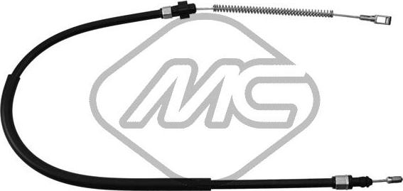 Metalcaucho 83707 - Тросик, cтояночный тормоз abcparts.ee