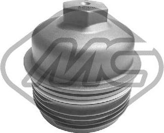 Metalcaucho 38845 - Крышка, корпус масляного фильтра abcparts.ee