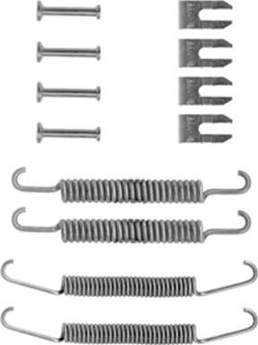 Metelli 9003 - Комплектующие, барабанный тормозной механизм abcparts.ee