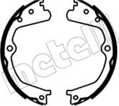 Metelli 53-0693 - Комплект тормозов, ручник, парковка abcparts.ee