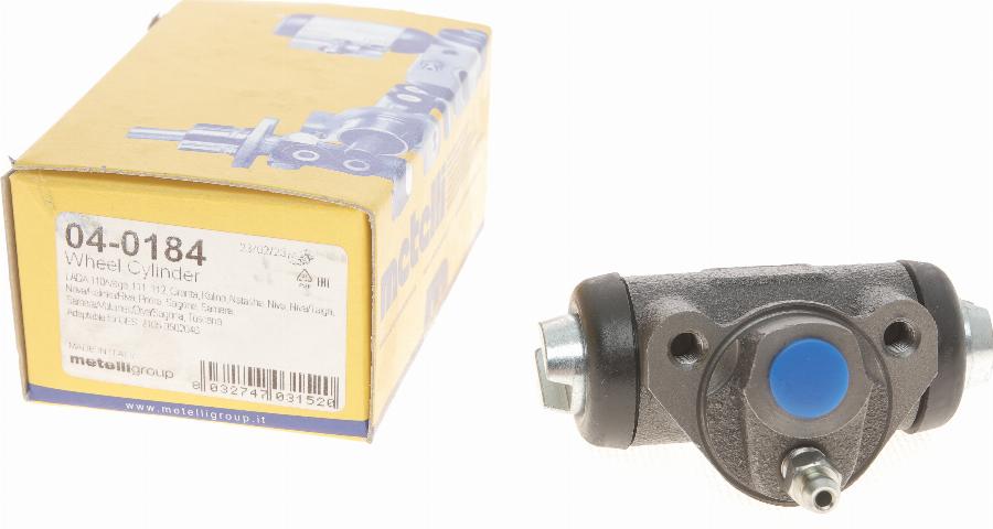 Metelli 04-0184 - Колесный тормозной цилиндр abcparts.ee