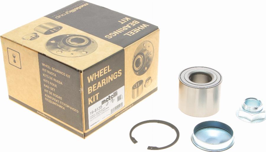 Metelli 19-8135 - Комплект подшипника, ступицы колеса abcparts.ee
