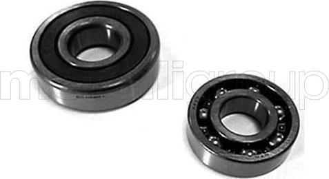 Metelli 19-7612 - Комплект подшипника, ступицы колеса abcparts.ee