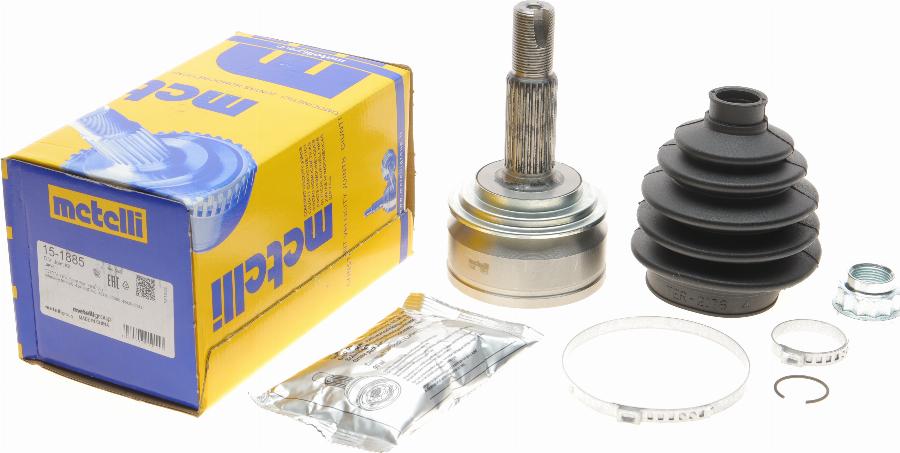Metelli 15-1885 - Комплект ШРУСа, приводной вал, шарнир abcparts.ee