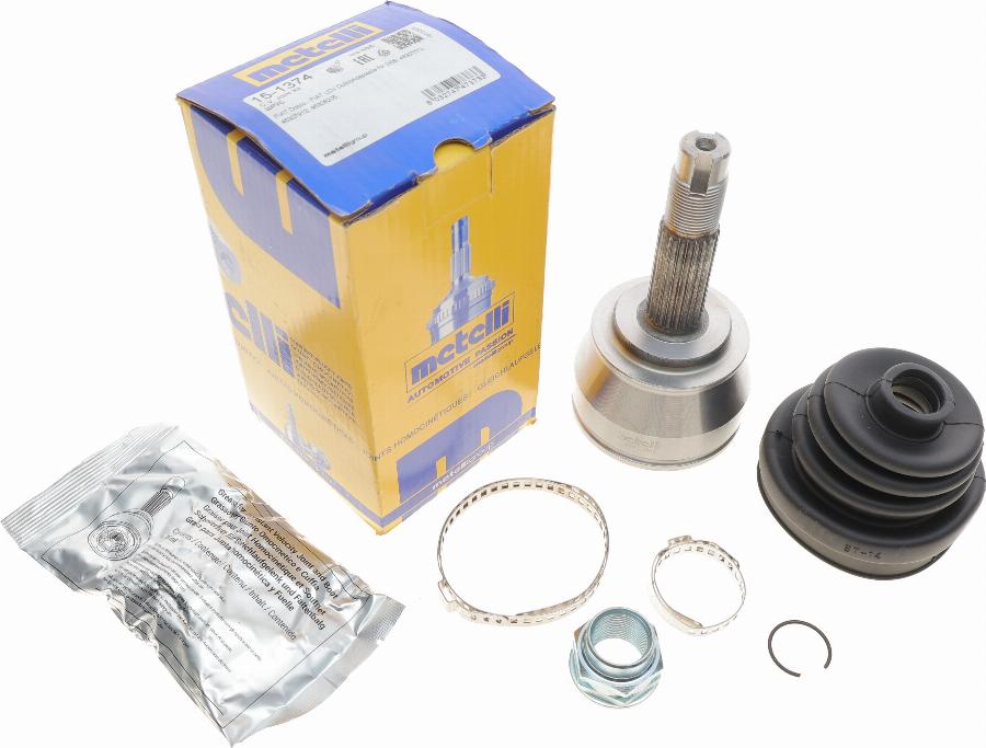 Metelli 15-1374 - Комплект ШРУСа, приводной вал, шарнир abcparts.ee