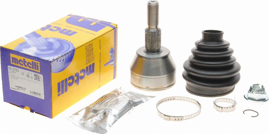 Metelli 15-1753 - Комплект ШРУСа, приводной вал, шарнир abcparts.ee