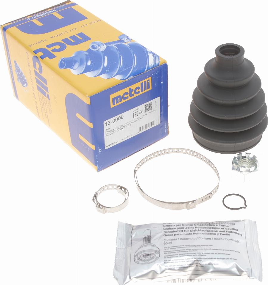 Metelli 13-0009 - Пыльник, приводной вал abcparts.ee