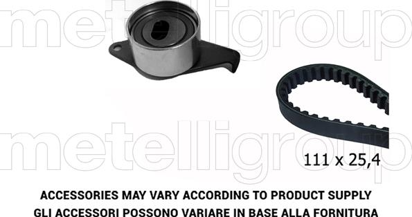 Metelli 29-0276 - Комплект зубчатого ремня ГРМ abcparts.ee